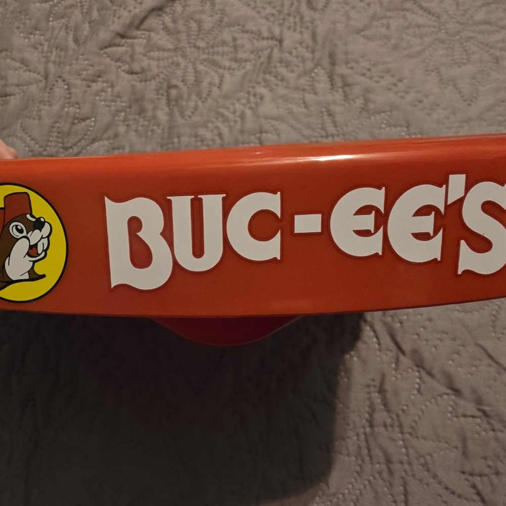 Buc-ee's Red Lap Tray